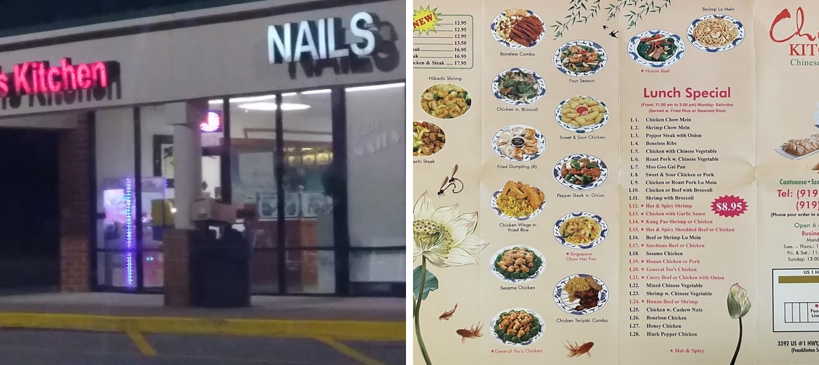 Chen's Kitchen Menu